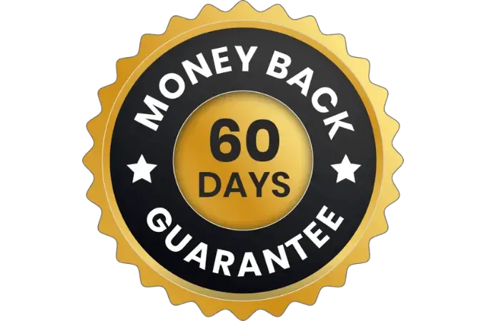 60-day money-back guarantee for Kerassentials – risk-free trial